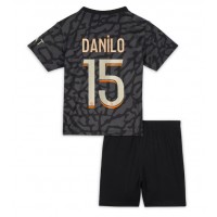 Dětský Fotbalový dres Paris Saint-Germain Danilo Pereira #15 2023-24 Třetí Krátký Rukáv (+ trenýrky)